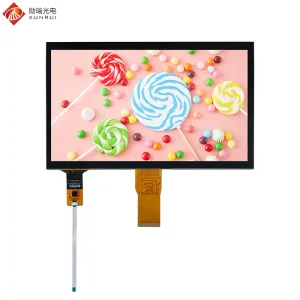 Custom 10.1 inch 1024×600 RGB IPS TFT LCD Module with capacitive touch Manufacturers, Suppliers
