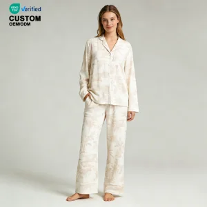 Women's Custom Printed Pajamas Set