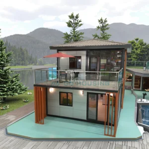 Custom Prefab Light Steel Structure Office Hotel