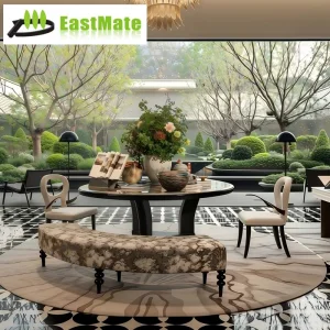 Conjunto de sofá modular para sala de estar de hotel, combinación libre, residencia privada de alta gama, personalización para toda la casa