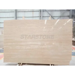 Starstone Polished Roman Beige/Cream Marble Travertine Slabs