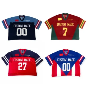Embroidery Soccer V Neck Sweater