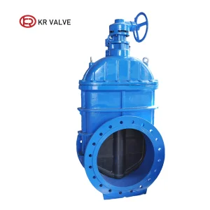 Custom Big Size EPDM Resilient Seat Gate Valve AWWA Standard Factories, Factory