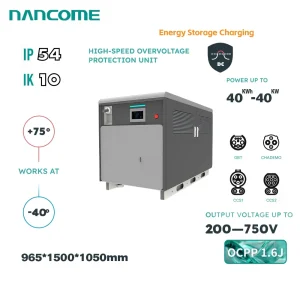Nancome Industrial Energy Storage System for EV Charging Support with Remote Monitoring