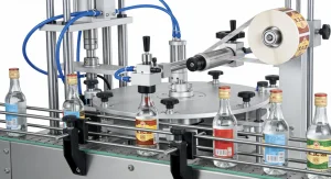 Aplicador de Etiquetas de Metal Prateado Confiável para Projetos de Rotulagem Térmica
