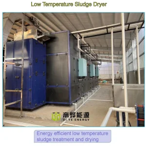 Industry Plants Sludge Drying Machine System for Drying Slurry