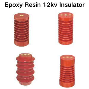 عازل راتنج الإيبوكسي للجهد العالي 12kv, مصمم بدعم متكامل وميزات عزل المستشعرات