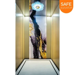 Passenger Lift Machine Roomless High Speed Vvvf Cheap Commercial Elevator