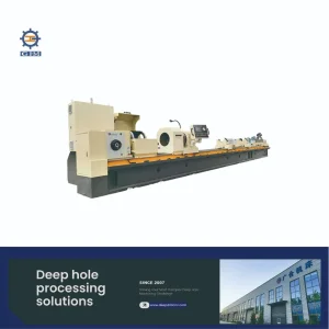 CNC Deep Hole Drilling &amp; Boring Machine Bore φ300mm, Drill φ60mm for Hydraulic Cylinders