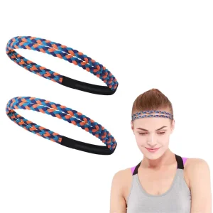 Sports Headbands Sweatband Non-Slip Elastic