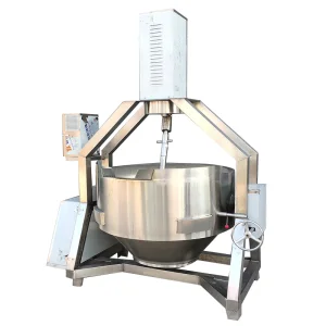 Stainless Steel Food Heating Semi-Automatic Planetary Stirring Wok