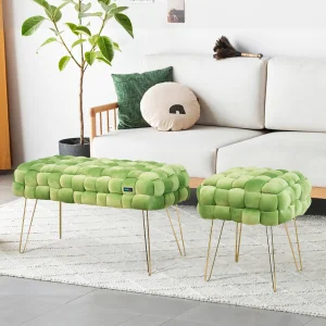 Wholesale Hot Sale Modern Style Bedroom Furniture Bench Entryway Bench Seat Living Room Bed Bedroom Sitting Ottoman Bench