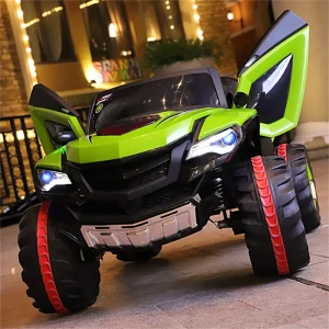 Four-Wheel Drive Electric Car for Kids - Remote Control Included