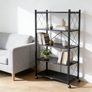 Bathroom Storage Rack Toiletries Organizer Waterproof Floor Shelf