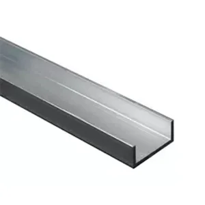 ASTM A36 GOST 2X4 Metal Stud Drywall Profile Stainless/Aluminum/Carbon Galvanized Steel U Channel Furring Channel Gypsum Channel Ceiling Bracket Steel Channel