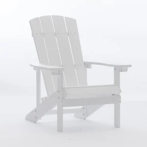 High Quality Waterproof Outdoor Garden Foldable Plastic Resin Adirondack Chair HDPE