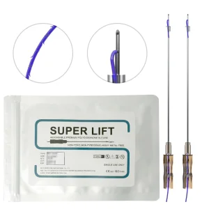 Absorbable L Blunt 19g 100mm Cog Pdo Thread for Face Body Lifting