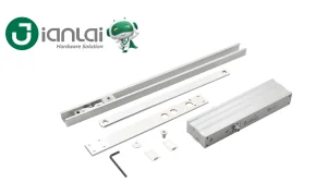 Aluminium Hydraulic Adjustable Door Stop Function Concealed Overhead Door Closer