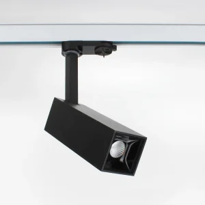 Aluminum Housing Square Pendent Light Dimmable LED Track Lighting System 2W COB