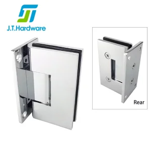 American Cr L 90 Degree Brass/Stainless Steel/Shower Enclosure Hardware Screen Glass Door Heavy Duty Door-Window-Hinges Pivot Shower Hinges