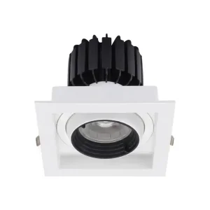 Anti Glare CCT Grill Panel Light Adjustable GU10 Recessed LED Downlight for Project Spotlights