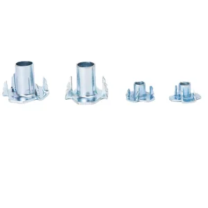 Carbon Steel Hardware Parts Galvanized Four-Claw Nut Furniture Connector Fastener in Stock