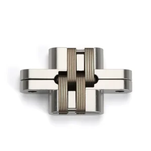 Concealed Cross Hidden Hinge for Cabinet Wardrobe Wooden Furniture Doors