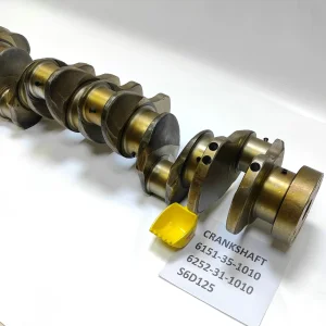 Komatsu S6D125 Crankshaft