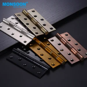 Customized Color Butt Hinge 2bb 4bb Flat Ball Bearing Window Hinge Weld Flush Metal Iron Butt Door Hinge for Wooden Aluminium Door