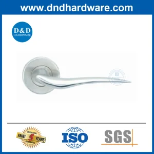 D&D Decorative Stainless Steel Solid Lever Handle Hardware for Wooden Door