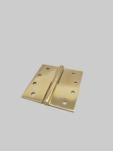 Durable 4-Inch Copper L-Shaped Hinge for Cabinet Doors and Windows