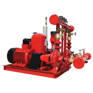 Edj Diesel Electric Fire Pump Jockey Pump with Control Panel Packing