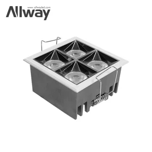 Effortless Installation LED Recessed Linear Downlight for Hotels