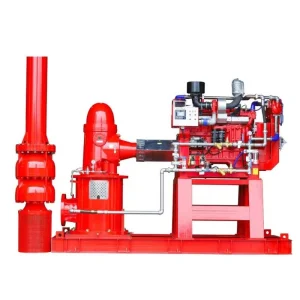 Engine Driven Diesel Fire Fighting Vertical Turbine Water Pump with Best Price