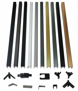 Excellent Anti-Scratch Heavy-Duty Hardware for Stair Glass Railings