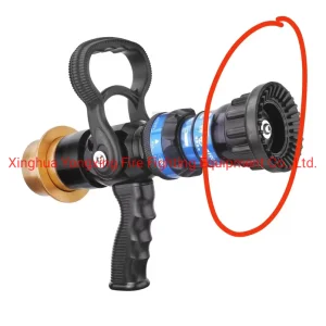 Factory Direct Sale Selectable Flow Pistol Grip Jet Spray Fire Hose Nozzle