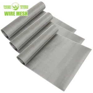 Fine Sand Sieve Mesh 100X850 100 200 50X500 Mesh 304 Stainless Steel Wire Mesh Screen Coffee Filter Door and Window Net Woven Wire Mesh