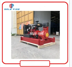 Fire Fighting System Diesel Engine Driven Automatic Fire Fighting Pump UL/FM