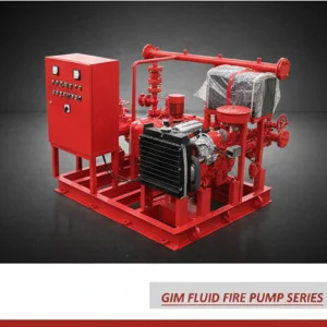 Fire Pump System Diesel Engine Drive Fire Fighting Pump Set
