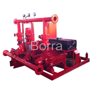Fire Pump System Fire Fighting Diesel Engine Electric Water Pump