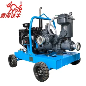 Flexible Use of Mobile Internal Combustion Engine Driven Vacuum Assisted Basement Drainage Pump
