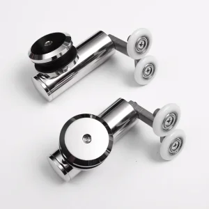 Frameless Sliding Door Systems Shower Enclosure Sliding-Rolling Door Hardware Kit 90 Degree Manufacturer