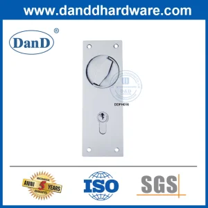 Furniture Hardware Flush Mount Cabinet Closet Pull Handles for Kitchen