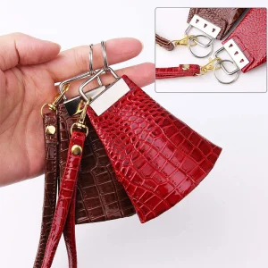 Good Quality Wholesale Decorative Fob Hardware Key with Keyring Tail Clip