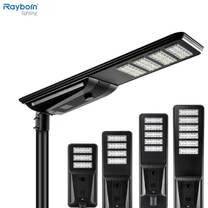 High Bright 200lm/W Solar Powered MPPT Motion Sensor Outdoor Roadway Highway 40W/60W/80W/100W/120W/150W/200W Integrated All in One LED Solar Street Light