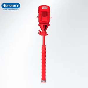 High Power Vertical Turbine Water Fire Pump for Engineering Construction