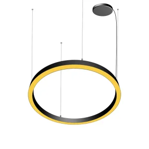 High Quality Modern Design Linear Aluminum Office LED Pendant Light up Down Lighting RGBW Color IP20 Rated 90 Ra Color Rendering