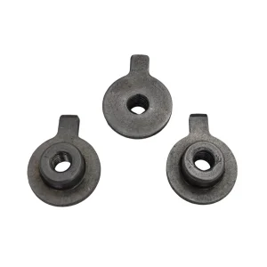 High-Strength Fastening Carbon Steel Flange Nut with Tab for Electronic Housings and Mounting Brackets