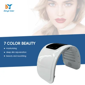 Hot Sale Facial Skin Beauty 7 Colors LED Face Light Therapy Device