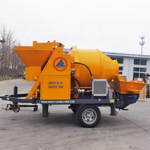 Diesel Mobile Concrete Mixer Pump